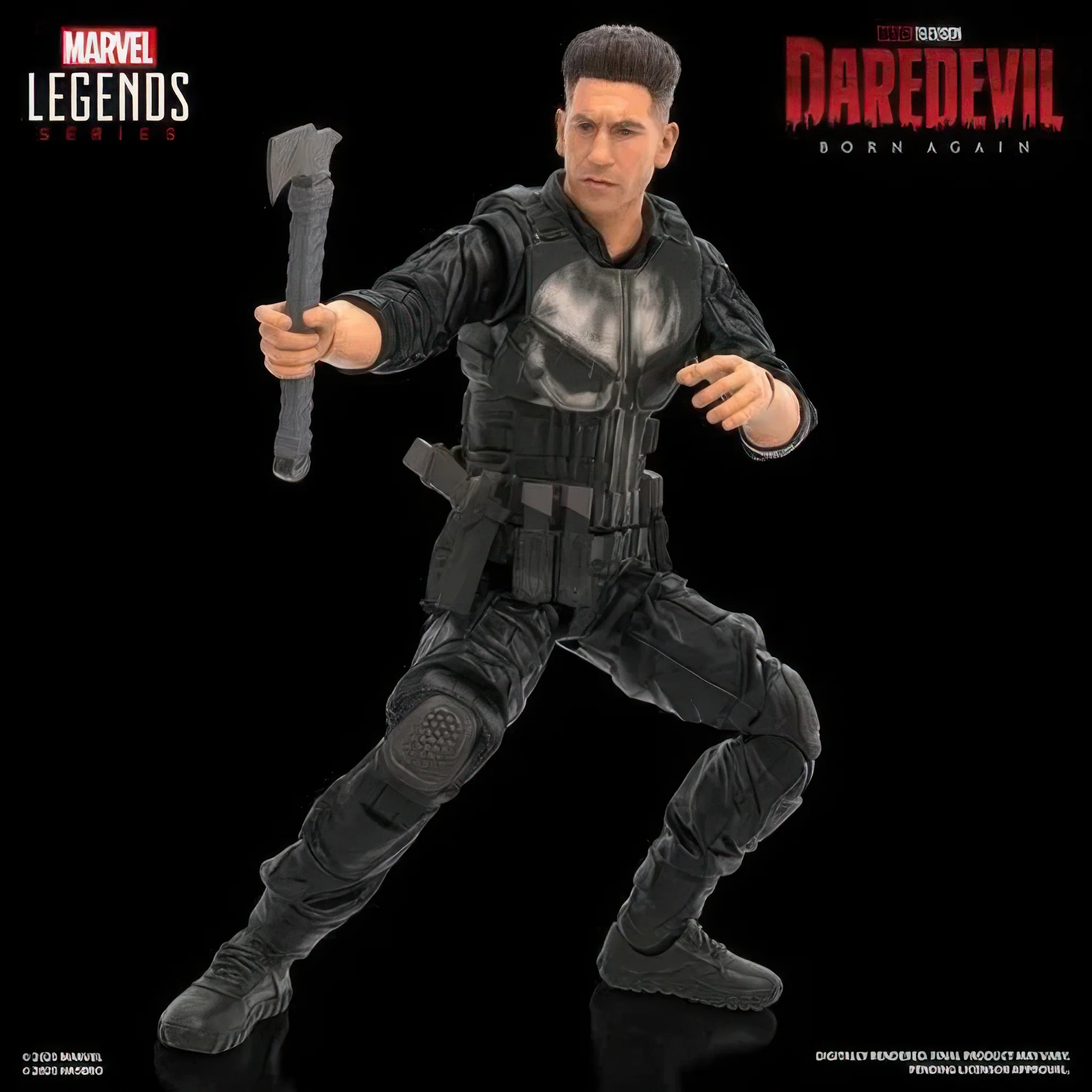 Daredevil: Born Again Marvel Legends Series Punisher 6-Inch Action Figure - Image 3