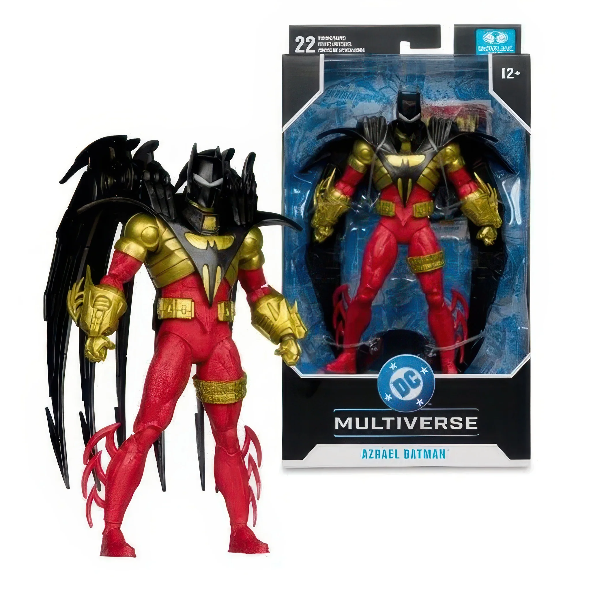 DC Multiverse Batman Wave 4 Azrael Batman Knightquest 7-Inch Scale Action Figure - Image 4