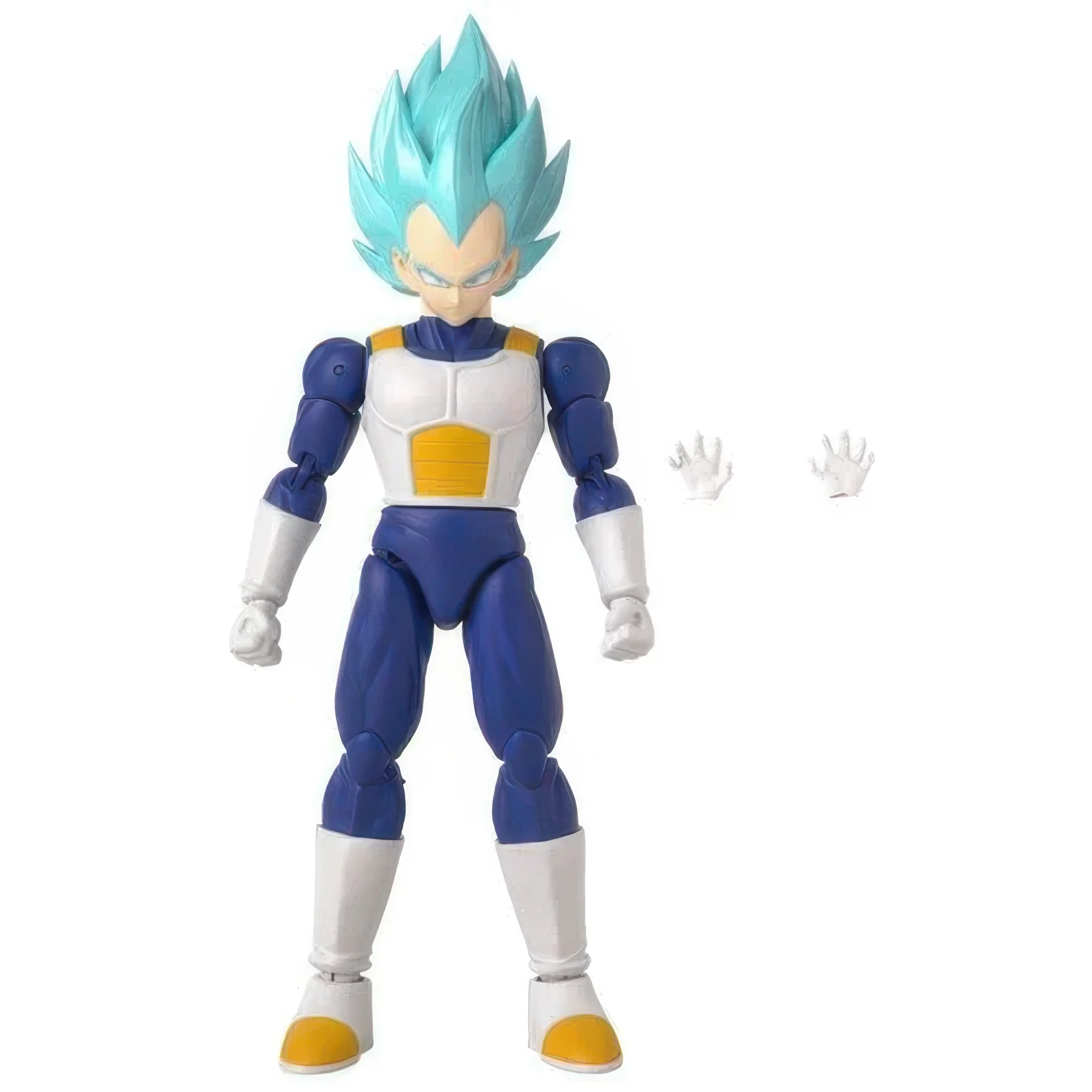 Dragon Ball Stars Super Saiyan Blue Vegeta Version 2 Action Figure - Image 3