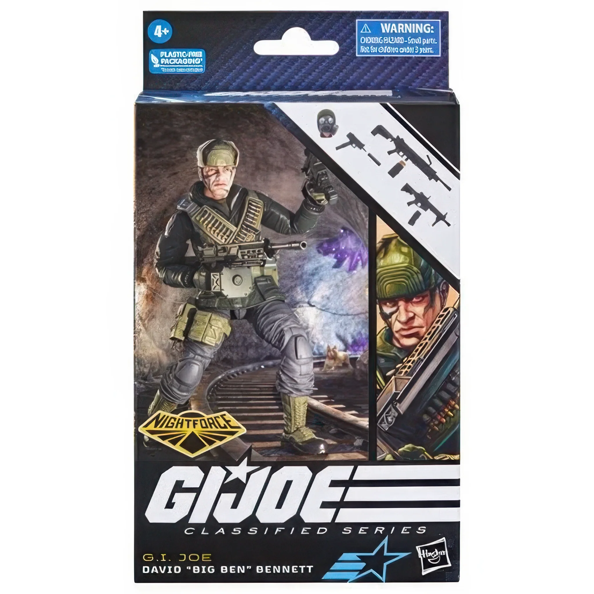 G.I. Joe Classified Series Nightforce David "Big Ben" Bennett 6-Inch Action Figure - Image 3
