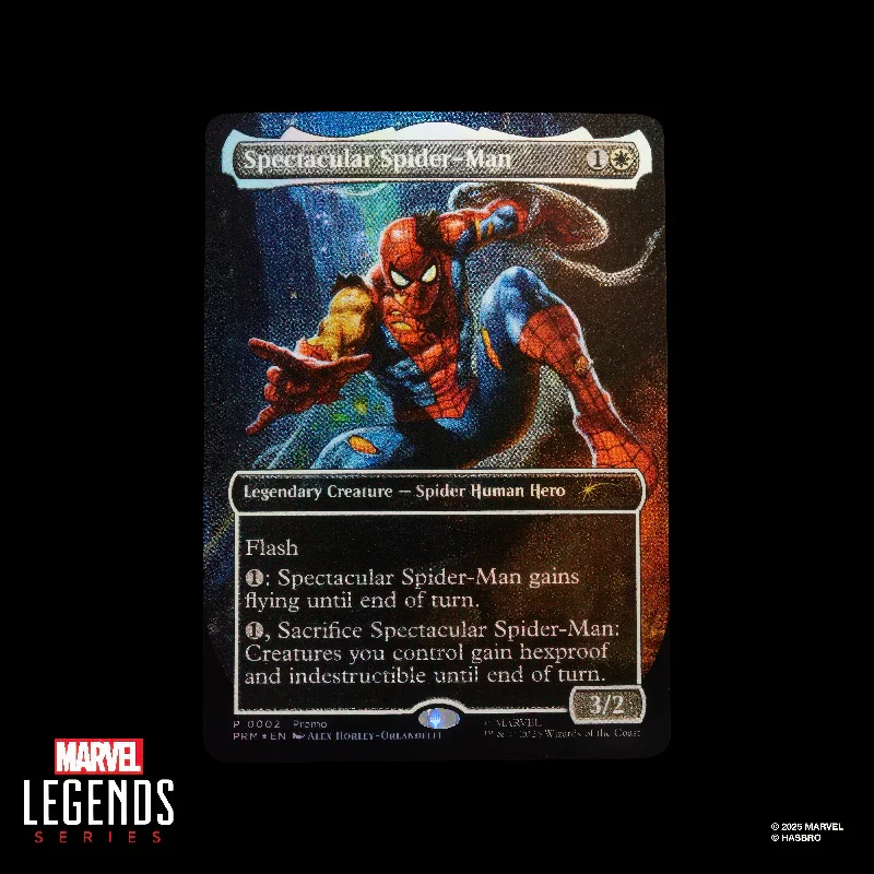 MARVEL LEGENDS SERIES MAGIC: THE GATHERING BATTLE-DAMAGED SPIDER-MAN - Image 9