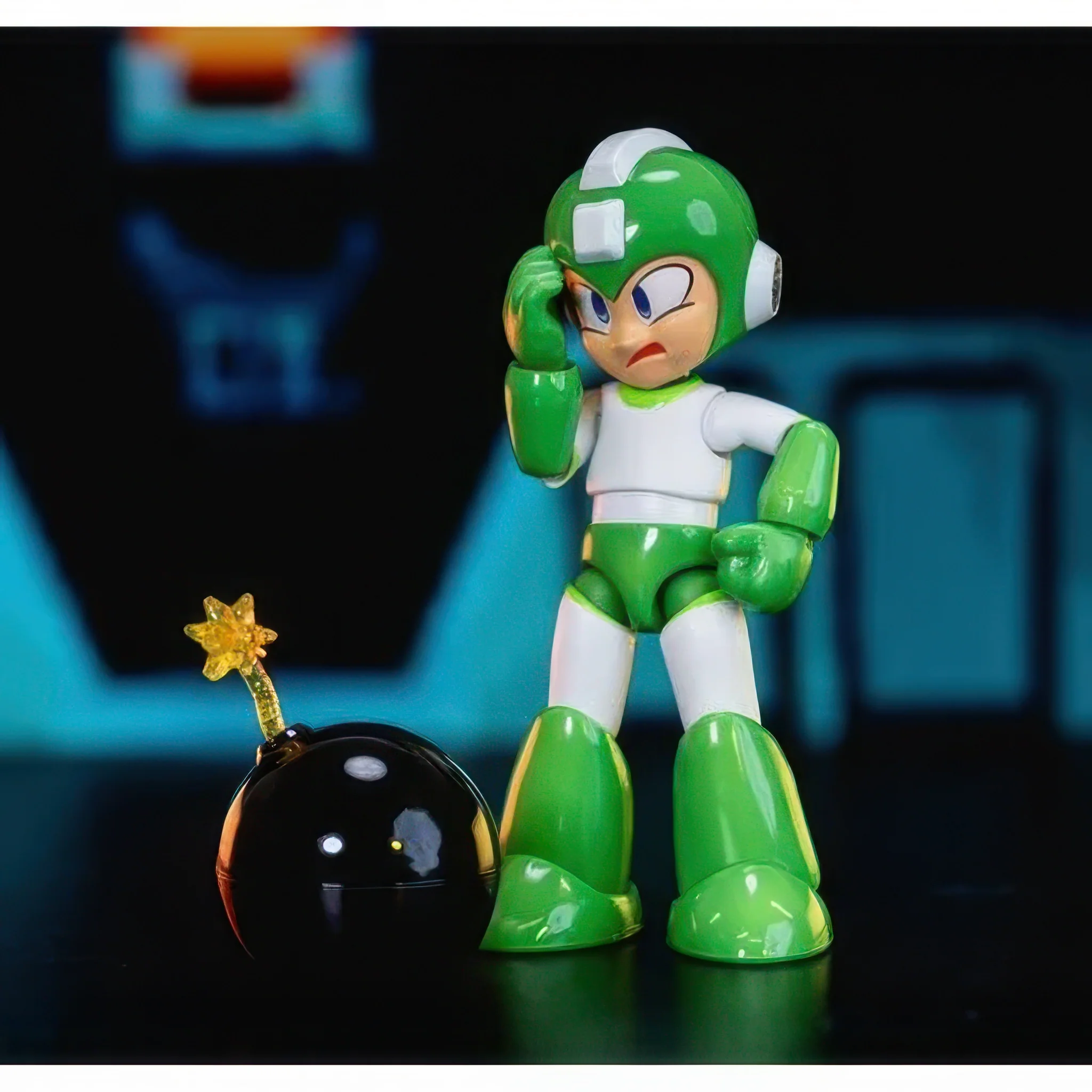 Mega Man 1:12 Scale Hyper Bomb Mega Man Action Figure - Image 3