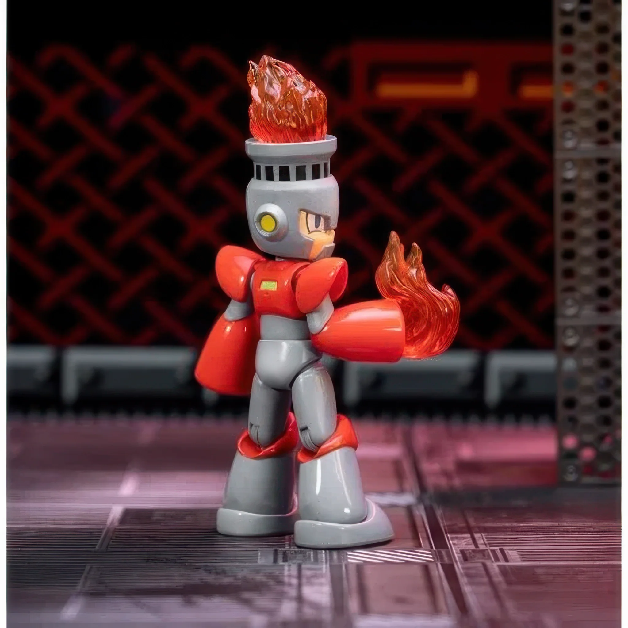 Mega Man Fire Man 1:12 Scale Action Figure - Image 3