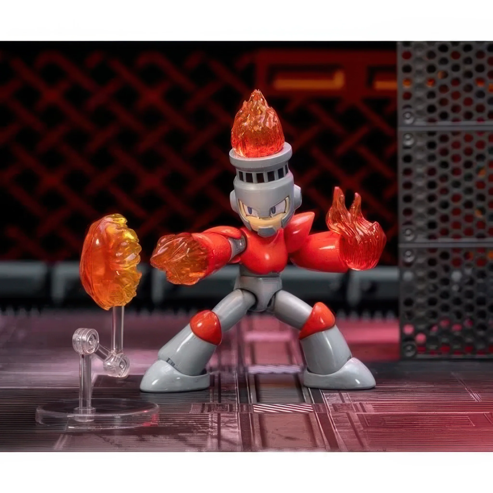Mega Man Fire Man 1:12 Scale Action Figure - Image 4