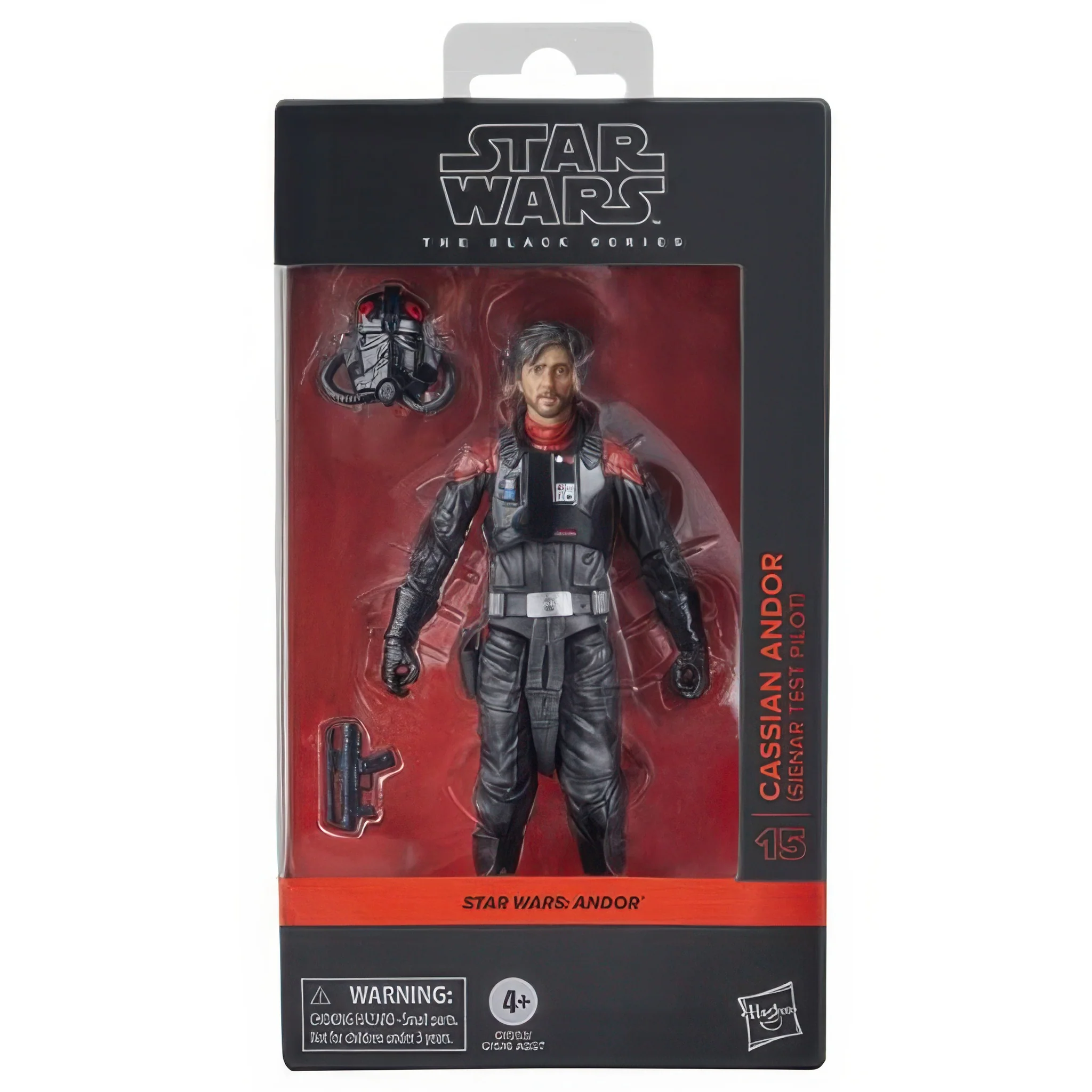 Star Wars The Black Series Cassian Andor (Sienar Test Pilot) 6-Inch Action Figure - Image 3