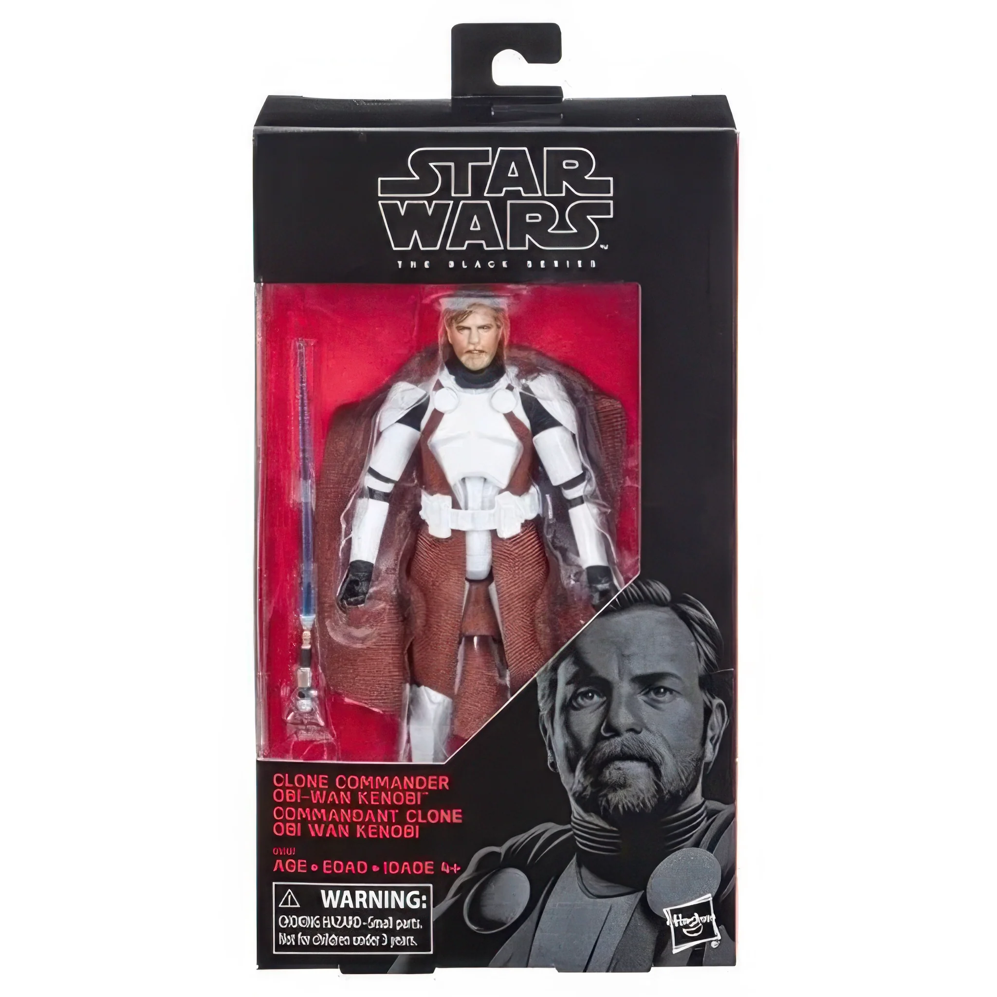 Star Wars The Black Series Clone Commander Obi-Wan Kenobi 6-inch Action Figure - Image 3