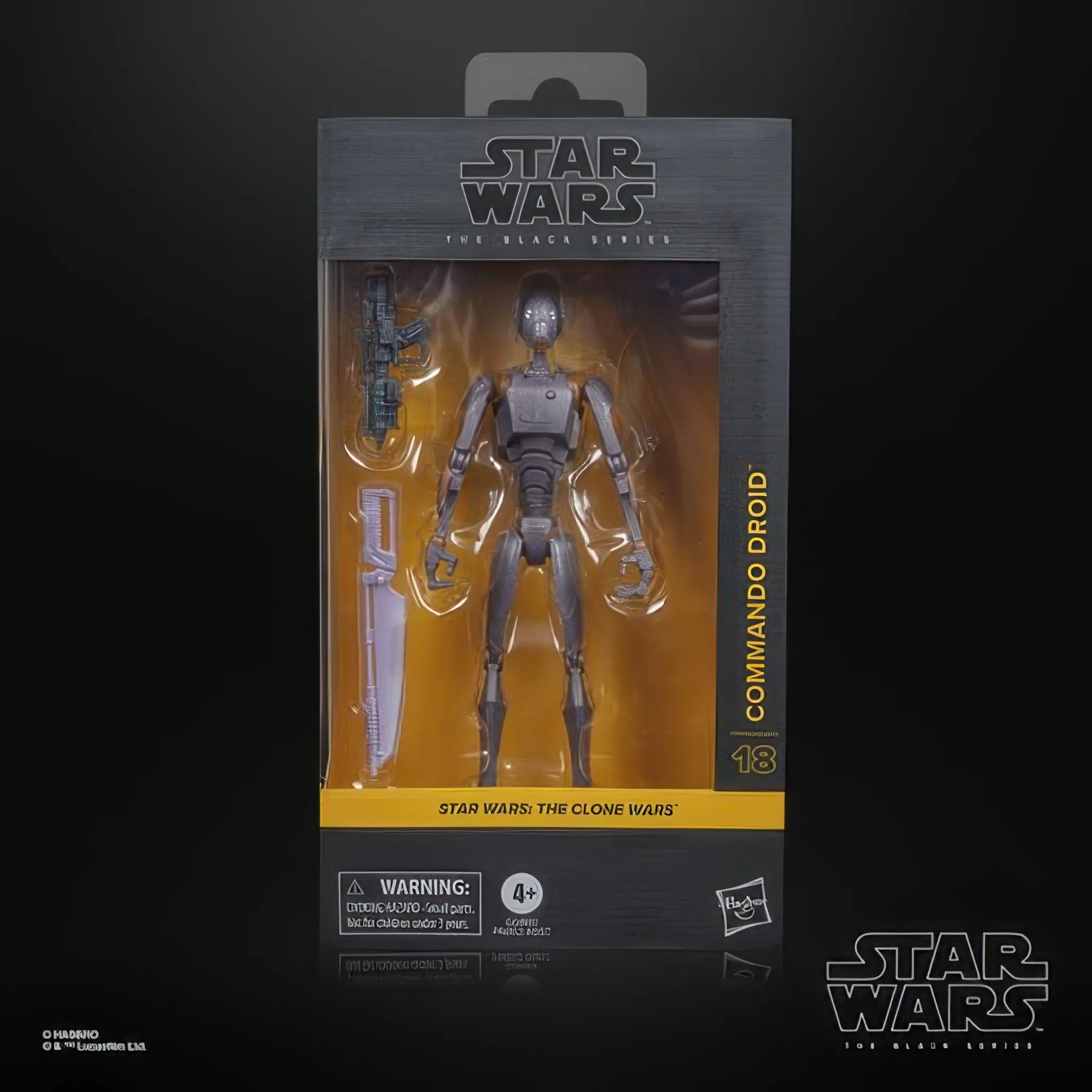 Star Wars The Black Series Commando Droid 6-Inch Action Figure - Image 3
