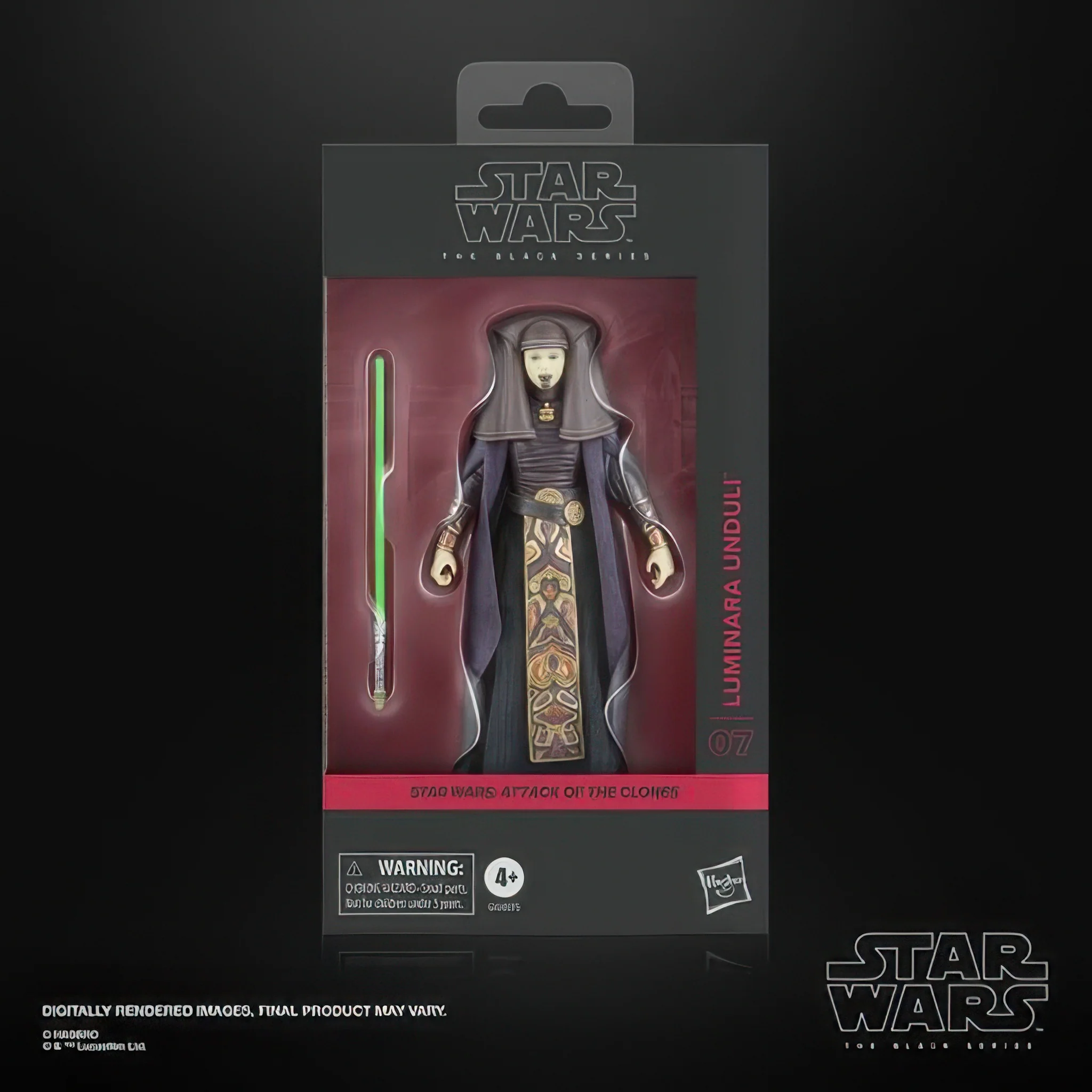 Star Wars The Black Series Luminara Unduli 6-Inch Action Figure - Image 3