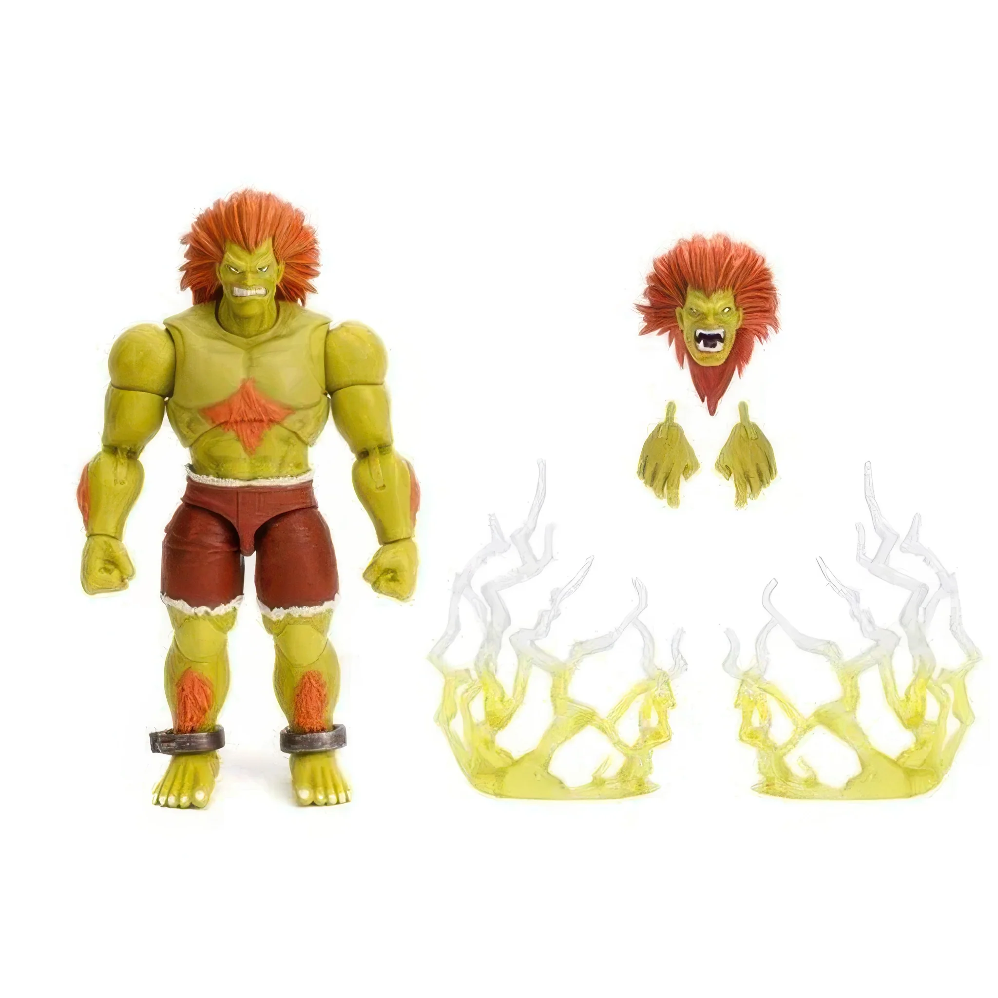 Ultra Street Fighter II Blanka 6-Inch Scale Deluxe Action Figure - Image 3