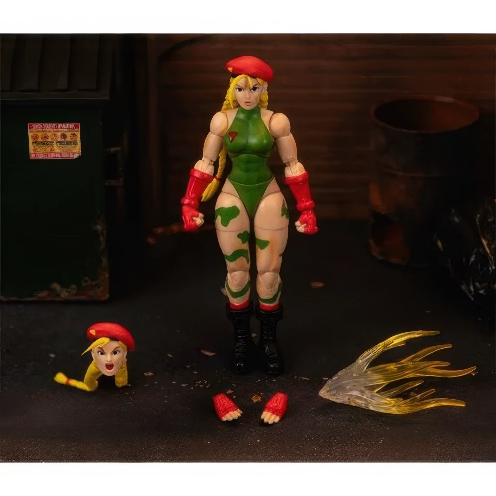Ultra Street Fighter II Cammy 6-Inch Action Figure - Image 4