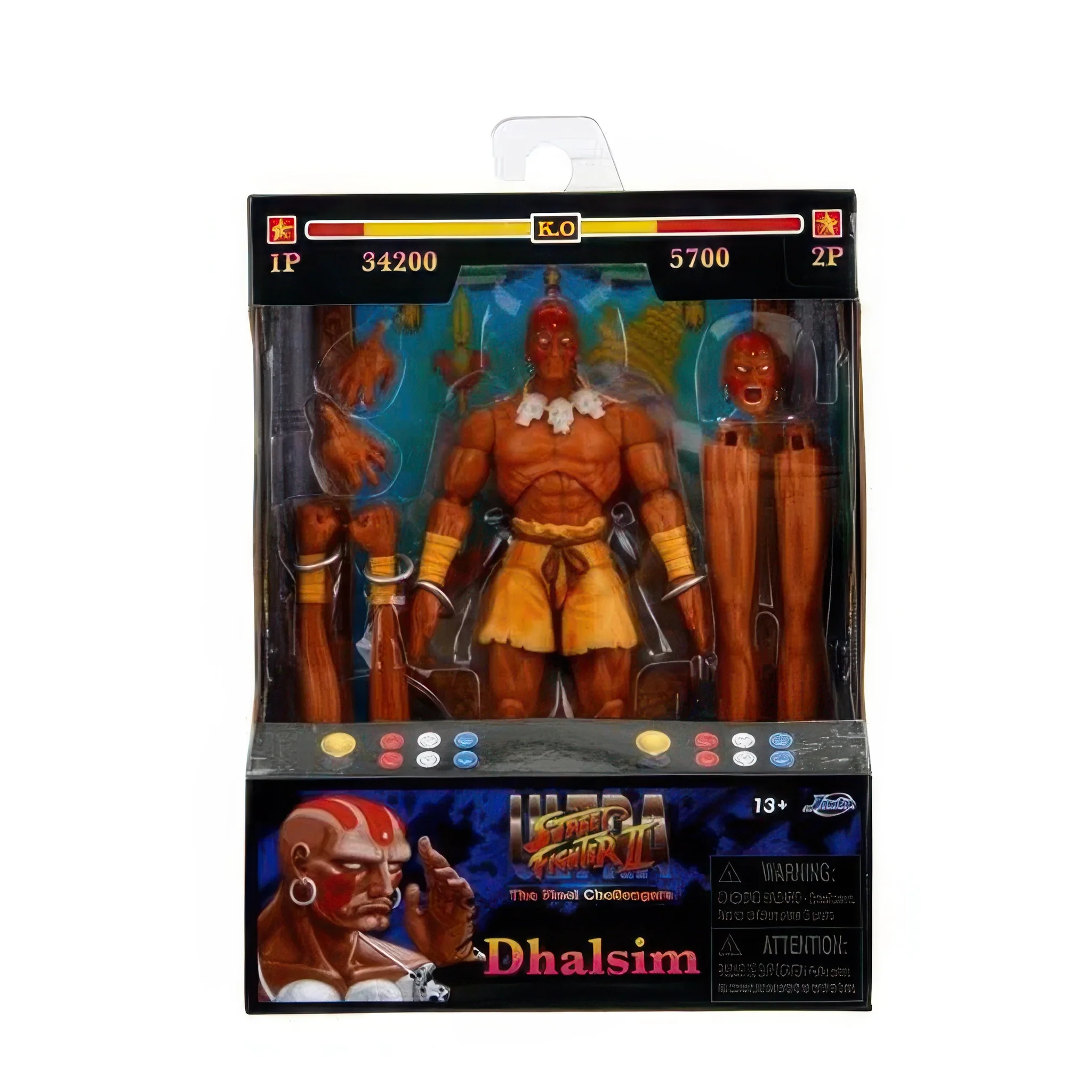 Ultra Street Fighter II Dhalsim 6-Inch Scale Action Figure - Image 4