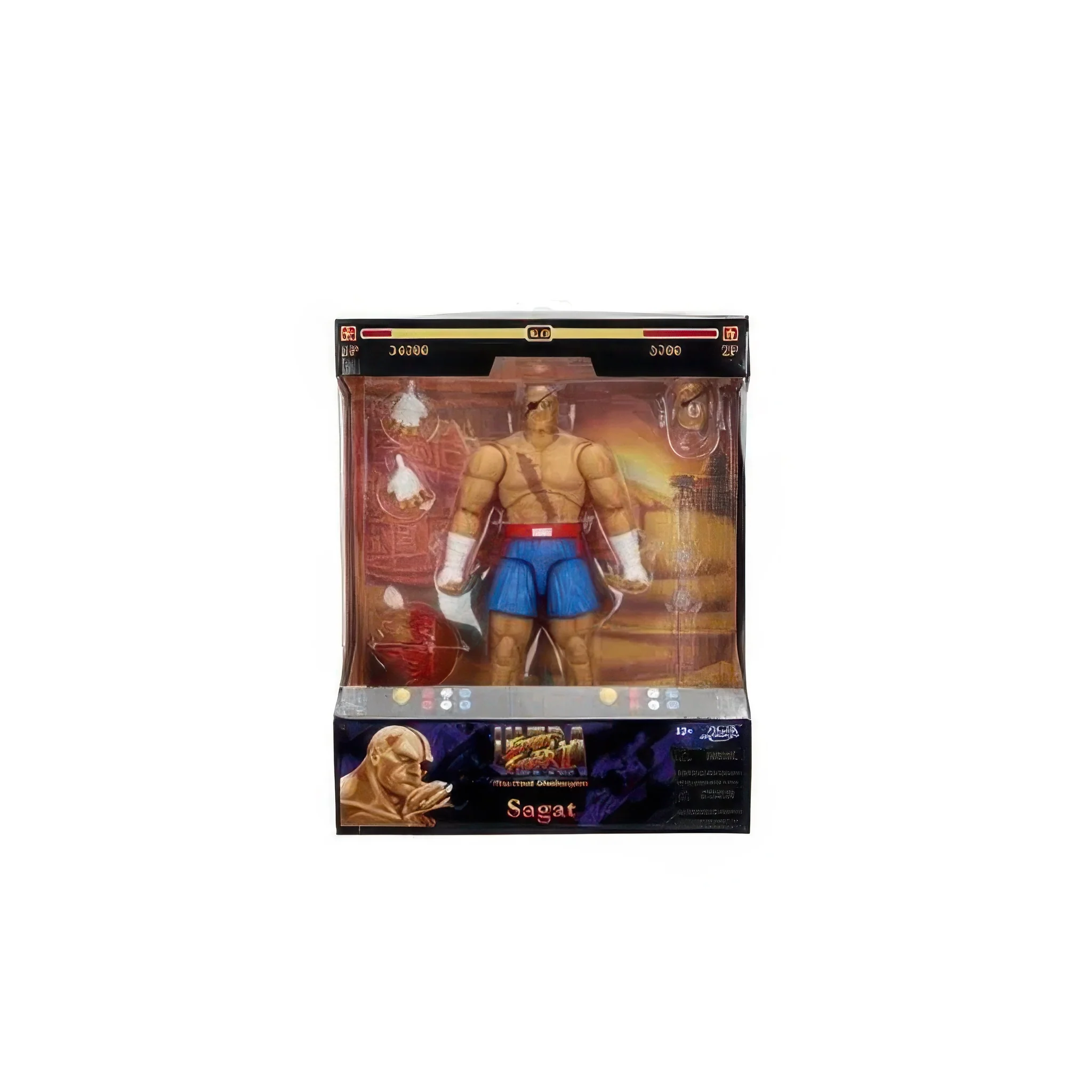 Ultra Street Fighter II Sagat 6-Inch Scale Deluxe Action Figure - Image 4